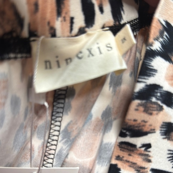 Leopard Print Women's Pants plus size 2XL - Picture 5 of 7